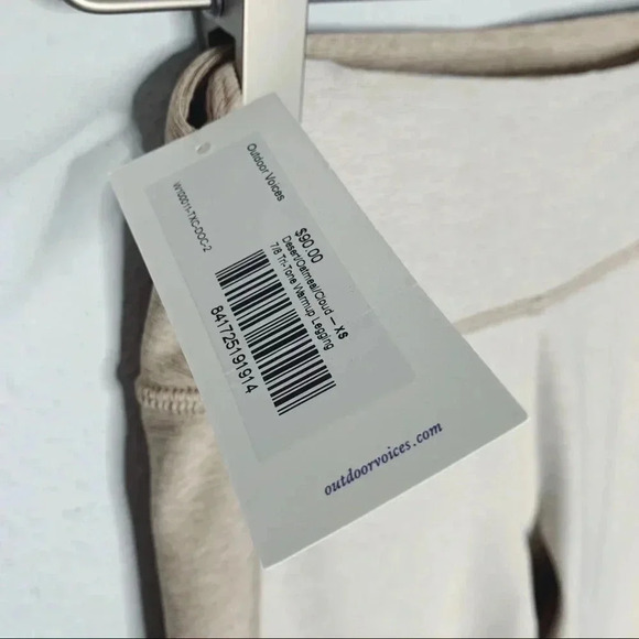 Outdoor Voices 7/8 Tri-Tone Warmup Legging - Picture 4 of 8